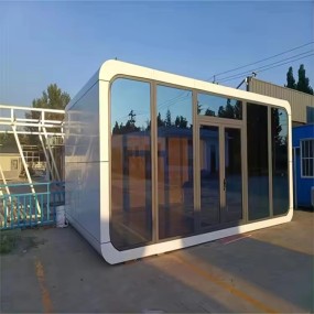 Capsule House Factory - 2024 Cheapest Steel Structure Capsule with Kitchen
