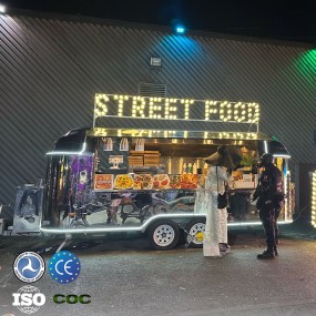 BBQ Trailer Supplier - Low Price Stainless Steel Food Trucks Europe