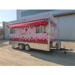 Food Trailer Factory - Custom Burger Bakery Outdoor Trailer with Kitchen