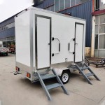 Restroom Trailer Supplier - Professional Lightweight Prefabricated Toilet