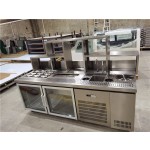 Bubble Tea Bar Factory - High Quality Stainless Steel Milk Tea Service Counter