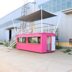 Mobile Bar Manufacturer - Prefab Customized Shipping Container Coffee Shop