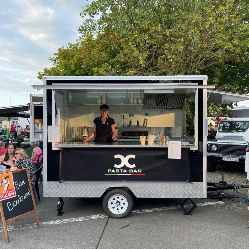 Food Cart Factory - New Arrivals 8.2ft Snack Burger Hot Dog Cart Australia