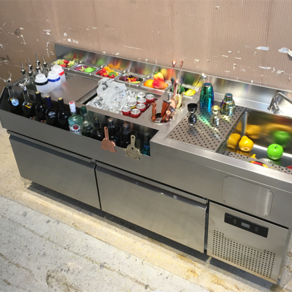 Bar Station Supplier - Customized Cocktail Station with Bartending Equipment