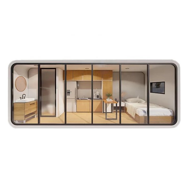 Prefab Home Manufacturer - Luxury Apple Pod Cabin Container Capsule House