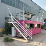 Mobile Bar Manufacturer - Prefab Customized Shipping Container Coffee Shop