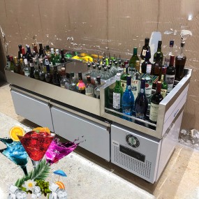 Bartending Counter Manufacturer - Multi Function Stainless Cocktail Station