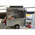 Food Cart Factory - Multifunctional Stainless Steel Tricycle Hot Dog Cart