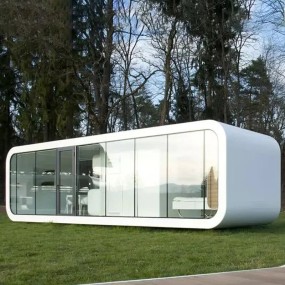 Capsule House Manufacturer - 2024 New 20ft-40ft Prefab Hotel Shop House