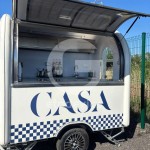 Food Cart Factory - New Design American Shawarma Cart with Food Stand