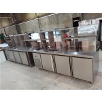 Bubble Tea Bar Factory - High Quality Stainless Steel Milk Tea Service Counter