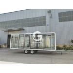 Mobile Home Supplier - Modern Apple Pod Cabin Outdoor Luxury Prefab