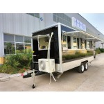 Food Trailer Factory - China Custom 4 Wheels Fully Equipped Food Truck