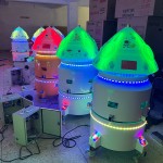 Amusement Ride Factory - Aircraft 6 Seat Commercial Child Carousel