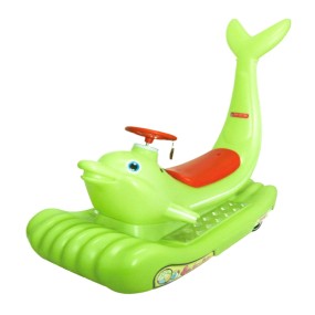 Ride on Car Factory - Outdoor Electric Toy Dolphin Shape Bumper Car