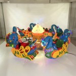 Amusement Park Ride Factory - Wholesale Kids Lift Merry Go Round 6 Seat