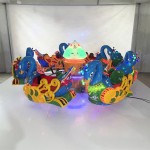 Amusement Park Ride Factory - Wholesale Kids Lift Merry Go Round 6 Seat