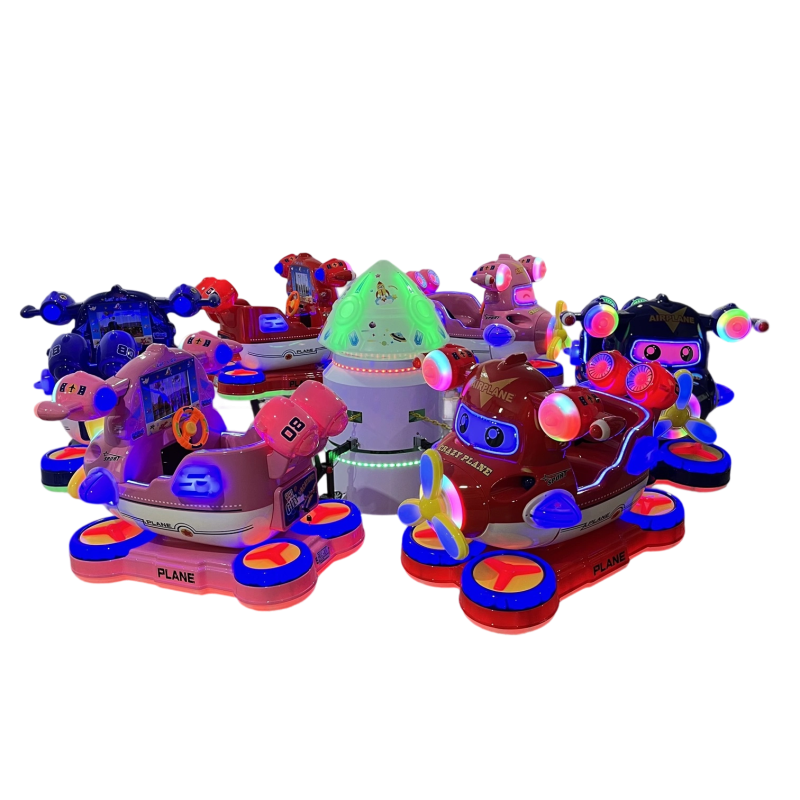 Merry Go Round Factory - Wholesale 6 Seat Aircraft Theme Electric
