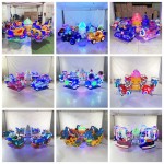 Amusement Ride Factory - Aircraft 6 Seat Commercial Child Carousel