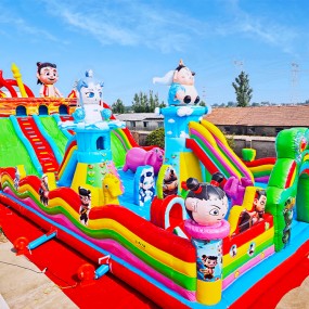 Bounce House Factory - High Quality Commercial Grade Double Slide