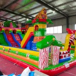 Playground Equipment Supplier - Outdoor Jumping Bouncer Castle Combo