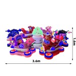 Merry Go Round Factory - Wholesale 6 Seat Aircraft Theme Electric