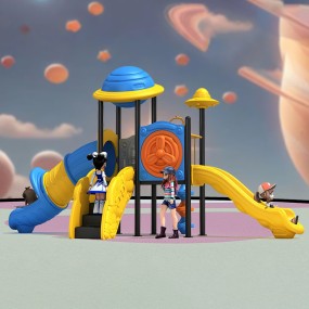Playground Equipment Manufacturer - Cheap Kids Space Theme Outdoor Set