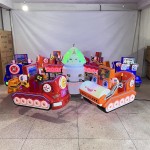 Kiddie Ride Factory - Indoor Outdoor Bulldozer Shape Electric Carousel