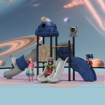Outdoor Playground Manufacturer - High Quality Combined Plastic Slide
