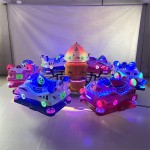 Musical Carousel Supplier - Outdoor Amusement Park 6 Seat Kids Ride