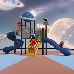 Playground Slide Supplier - High Quality PE Daycare Outdoor Slide