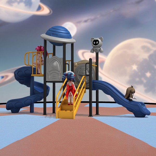 Playground Slide Supplier - High Quality PE Daycare Outdoor Slide