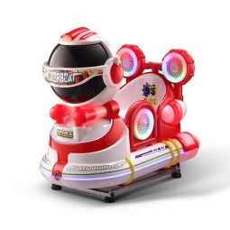 Coin Operated Ride Supplier - Space Theme Swing Game Rocking Car