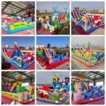 Playground Equipment Factory - Outdoors Kids Inflatable Bouncer Castle