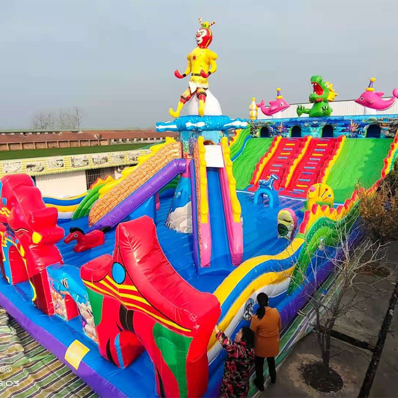 Bouncy Castle Supplier - Commercial Theme Bouncy Jumping Castle Combo