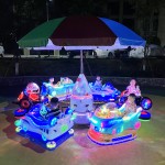 Kiddie Ride Manufacturer - High Quality 6 Seat Space Theme Electric
