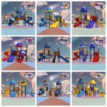 Playground Slide Supplier - High Quality PE Daycare Outdoor Slide