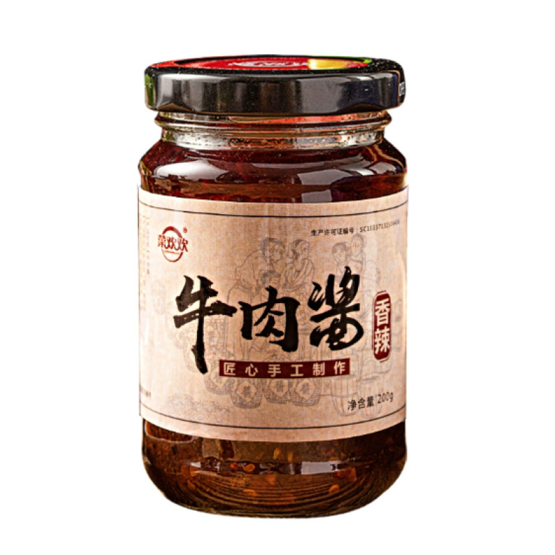 Vegetable Huanhuan Shiitake Mushroom Beef Sauce OEM Rice Sauce Wholesale Original Noodle Sauce Spicy Bibimbap Sauce