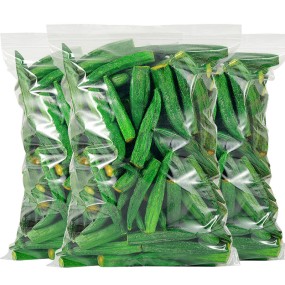 Freeze-dried Okra Vegetable Fruit and Vegetable Crisp Ready-to-eat Casual Snacks