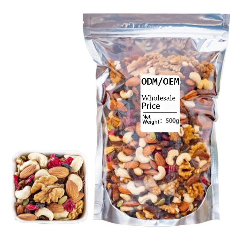 500g Mixed Bulk Bags Cashew Dried Fruits Breakfast Snacks Nut Wholesale Mixed Nuts Daily Nuts