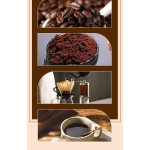 L-Carnitine Sweet Instant Coffee Black Chocolate Flavor Sugar-Free Powder Form for Slimming for Foreign Trade Box Packaging Bag
