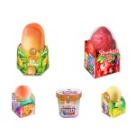 Natural 3D Grape Flavor Ice Cream with Jam Infusion Halal Certified OEM Global Hit Box Packaging