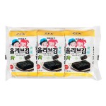 Korean ZEK Instant Seasoned Roasted Seaweed Fresh Laver Variety in Bag Packaging