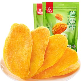 Bibi Zan Office Snacks Internet Famous Sweet Dried Mango Soft Candied Fruit Jerky in Bag Satisfying Cravings