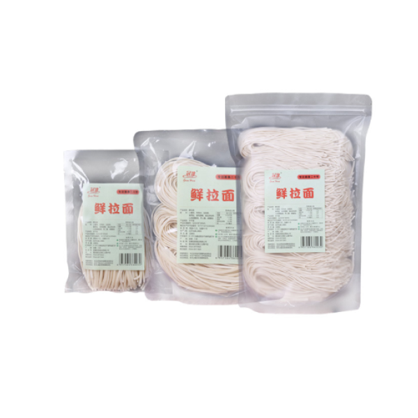 Fresh Semi Dry Noodles, Fresh Lamian Noodles, Commercial Fine Noodle, Wet Noodle, Japanese Wide Noodle, Alkaline Water Surface