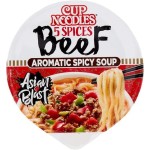 YIJIA Gamba Chicken and Veal Flavor for Cup Noodles 3x67grs Instant Handmade Packaged Noodles