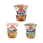 YIJIA Gamba Chicken and Veal Flavor for Cup Noodles 3x67grs Instant Handmade Packaged Noodles