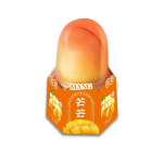 Global Shipping Ground Fruit Ice Cream Internet Ice Cream Mango Lemon Peach Exotic Snacks Viral Ice Cream 75g*12
