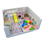 Soft Play Frame Supplier - Portable Groundsoft Set White Roller Coaster