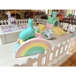 Bounce House Factory - Nude Tan Playground Set Slide Soft Play